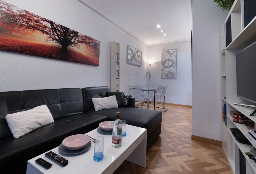 Vivienda atractiva, ordenada y luminosa